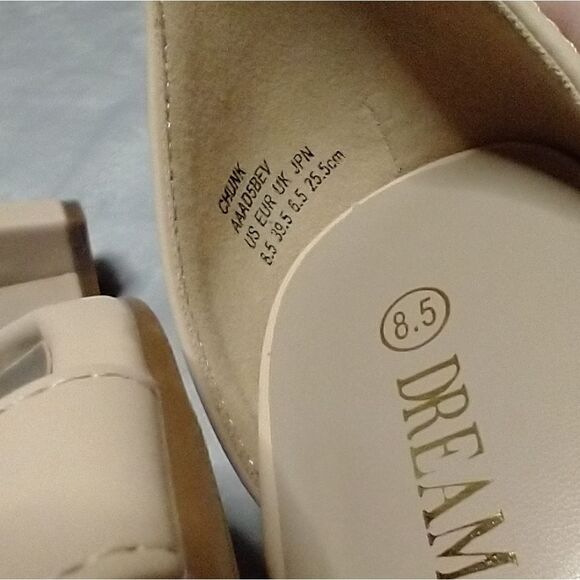 Dream Pairs Chunky Heel Shoes NWOT - Picture 4 of 5